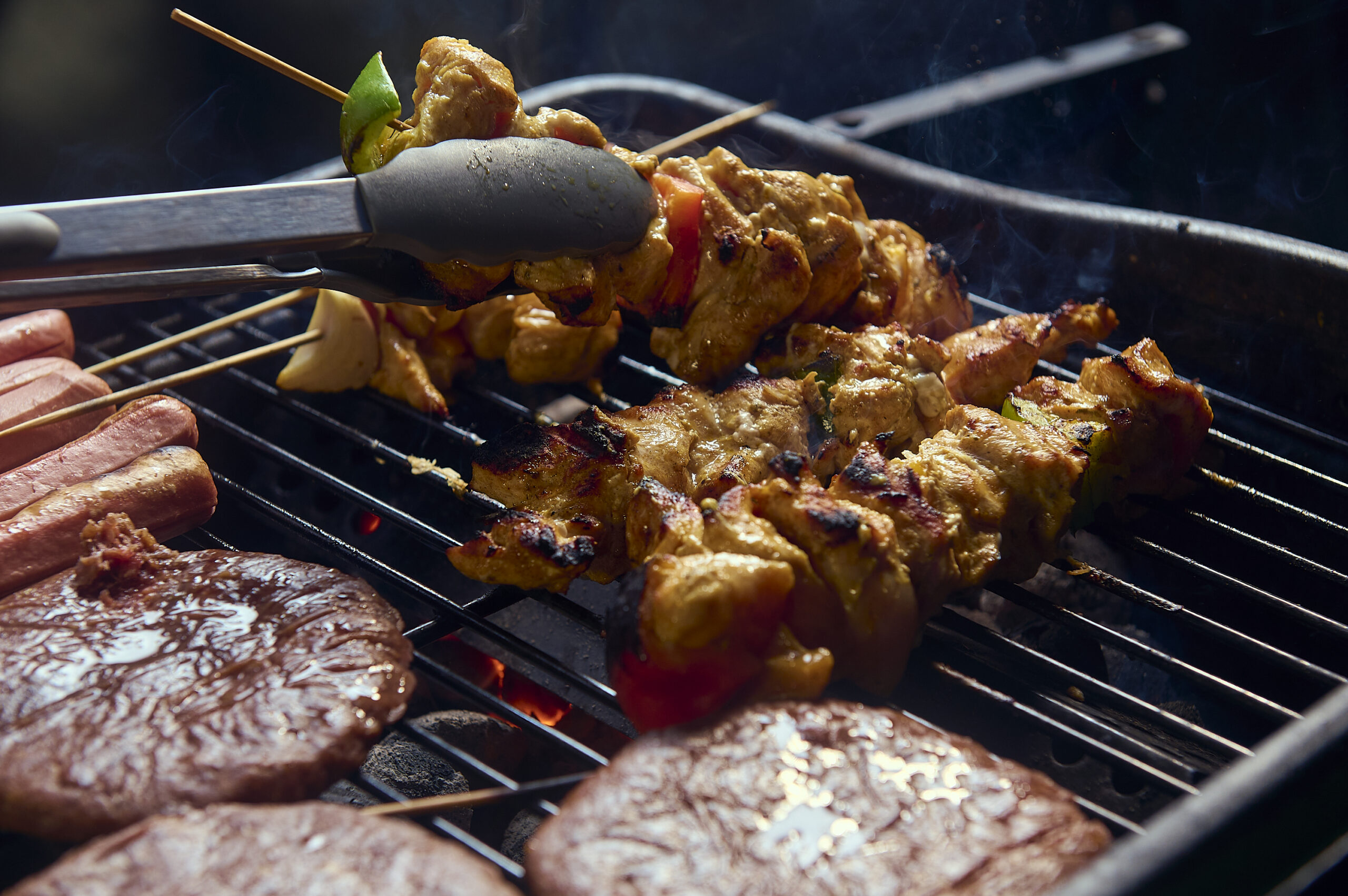 Cooking over Nasbers Bio Briquettes